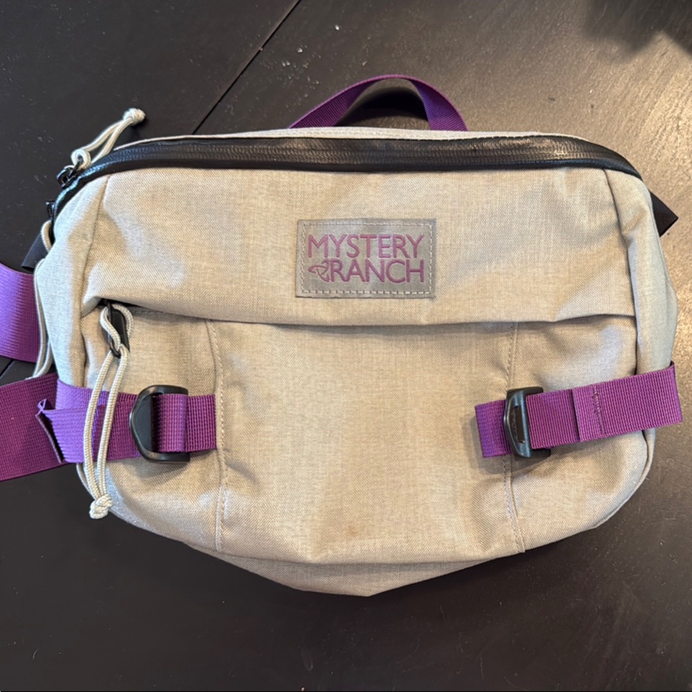 MYSTERY RANCH Gray and Purple Hip Monkey